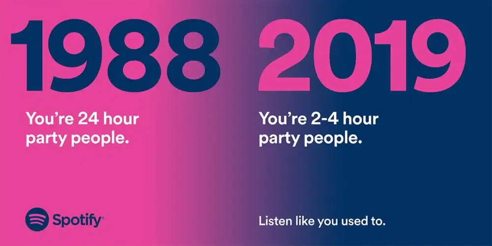 Spotify ad copy