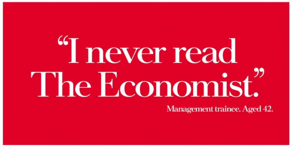 The Economist ad copy